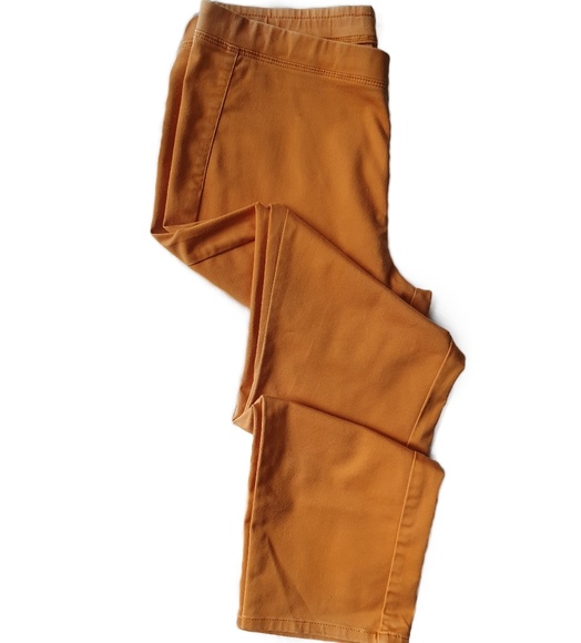 Uniqlo Pants - 2/$25! Uniqlo Burnt Orange Sunflower Pull on Pants